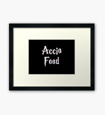 Accio Food Framed Print