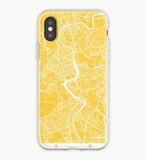 Rome map yellow iPhone Case