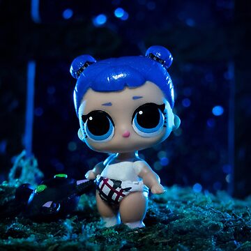 Lol surprise doll with cheap blue hair