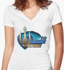 Glorious Emperors Women's Fitted V-Neck T-Shirt