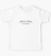 Sherlock Holmes - Consulting Detective Kids Tee