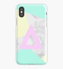 Bastille marble & pastel colours iPhone Case