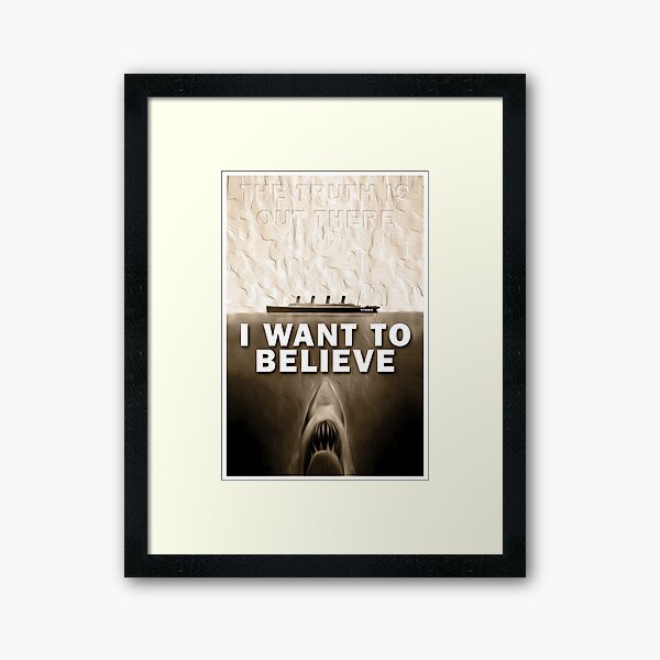 Titanic Truth Framed Art Print