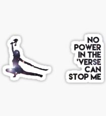 River Tam - No Power in the 'Verse (Version B) Sticker
