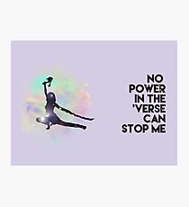 River Tam - No Power in the 'Verse (Colorful Cosmos) Photographic Print