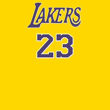 Lakers 23 Vintage T-Shirt Graphic T-Shirt Dress for Sale by