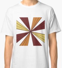 Red, Gold, and Orange Snowflake Classic T-Shirt