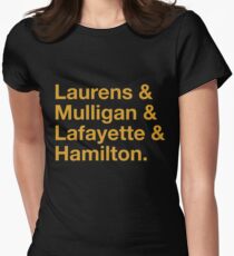 Hamilton Names Women's Fitted T-Shirt