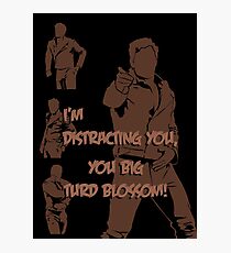 Quotes and quips - turd blossom Photographic Print