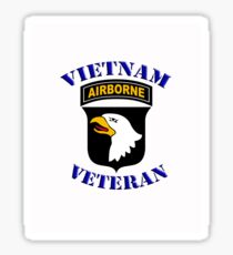 101st Airborne Vietnam Veteran - iPad Case Sticker