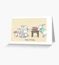 Tarjeta de felicitación feliz cumpleaños