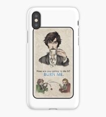 Burning Tea iPhone Case