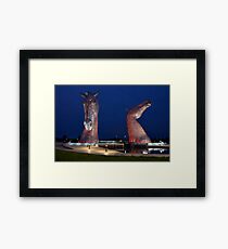 The Kelpies, Falkirk, Scotland Framed Print