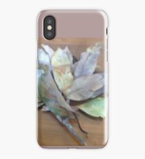 Branch of leaves wit leaf stalk iPhone Case/Skin