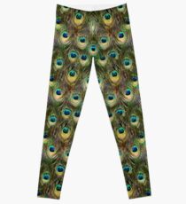 Peacock feathers Leggings
