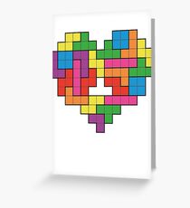 Tetris Greeting Card