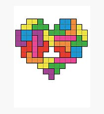 Tetris Photographic Print