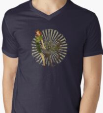 Fly High Dieselpunk Woman Men's V-Neck T-Shirt