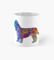 Großartiges Basset Griffon Vendeen im Aquarell Tasse