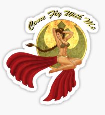 Slave War Pin Up Sticker