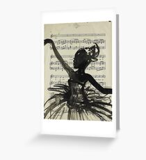 Dance Greeting Card