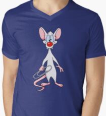 Pinky and The Brain - Pinky Men's V-Neck T-Shirt