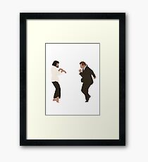 Pulp Fiction dance Framed Print