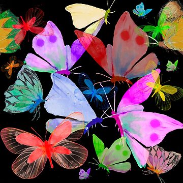 Imagen de la obra Mariposas de colores de bertelv