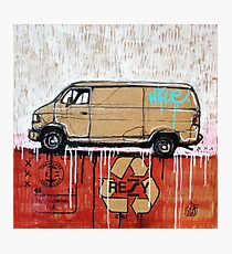 Graffiti Van Photographic Print
