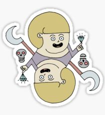 death kid Sticker