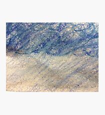 Rain Storm in Oil Pastels Photographic Print