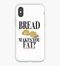 Scott Pilgrim-Bread Makes You Fat? iPhone Case