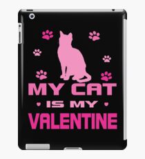 My Cat is My Valentine iPad Case/Skin