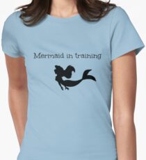 Mermaid in Training Women's Fitted T-Shirt
