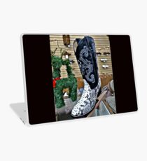 Snakeskin Boots Laptop Skin
