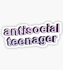 Anti - Social Sticker