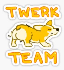 Twerk Team - Corgi Hintern Sticker