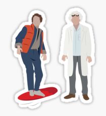 Back to the Future Sticker