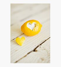 Lemon Love Photographic Print