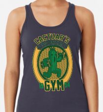 Cactuar´s Gym Racerback Tank Top
