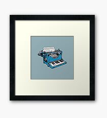The Composition - O. Framed Print