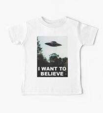I Want to Believe Baby Tee