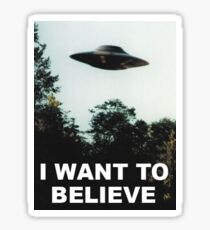 I Want to Believe Sticker