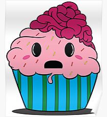 Cupcake brains Poster