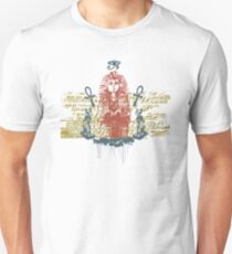 King Tut and eye of Ra Slim Fit T-Shirt