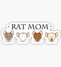 Rat Mom Sticker