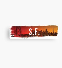 SF Canvas Print