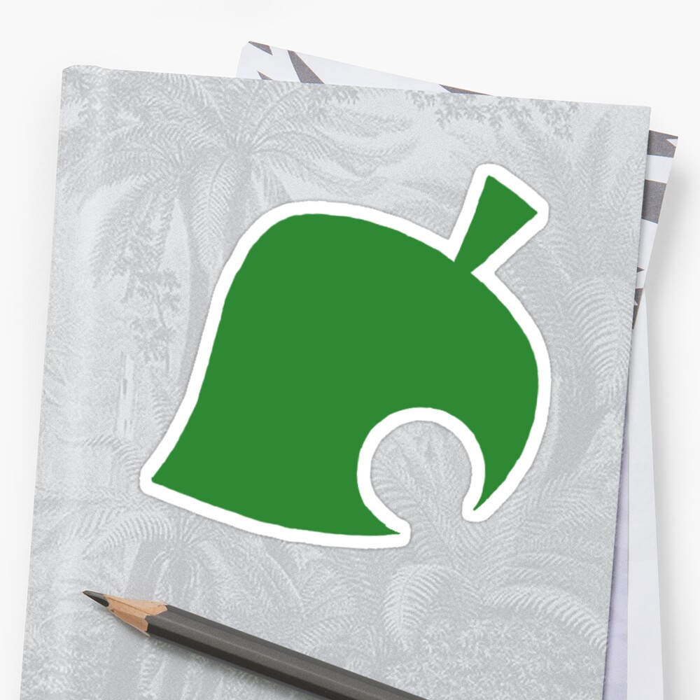 "animal crossing logo" Stickers by darkcosmos | Redbubble