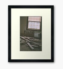 Kill Me Framed Print