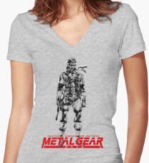 Metal Gear Solid Fitted V-Neck T-Shirt